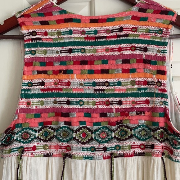 Zara boho style long vest. - Picture 4 of 4
